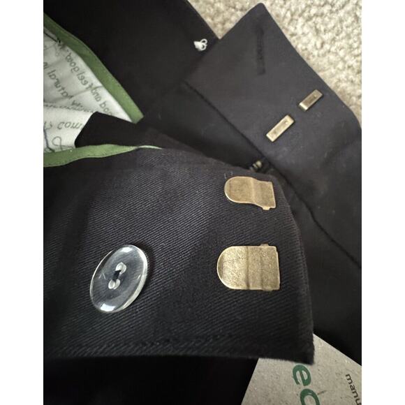 Living Planet Women's Black Chino Pants Eco Cotton Blend Size 6 Inseam New Nwts - Picture 3 of 11